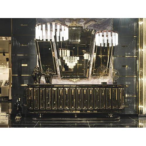 New Petra Console and Mirror Luxury