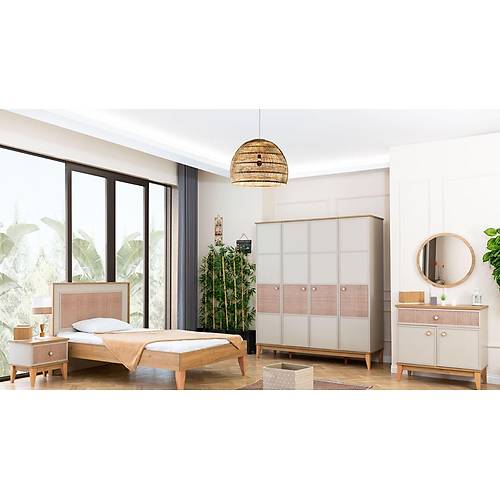 Natura 4 Kap�l� Dolap