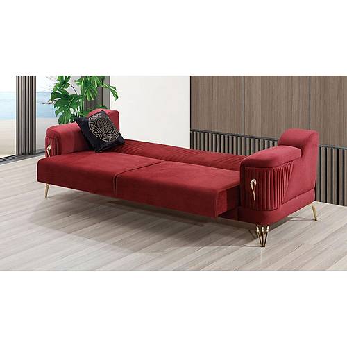Parma Gold Triple Sofa