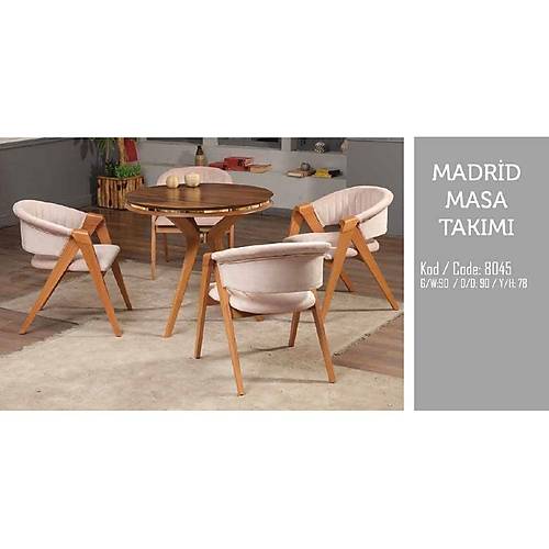 Madrid Masa Sandalye Tak�m� ( Oval )