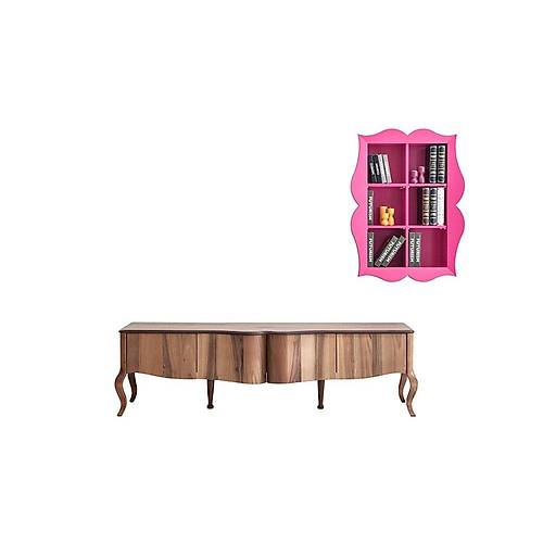 Masal Country TV Unit Walnut