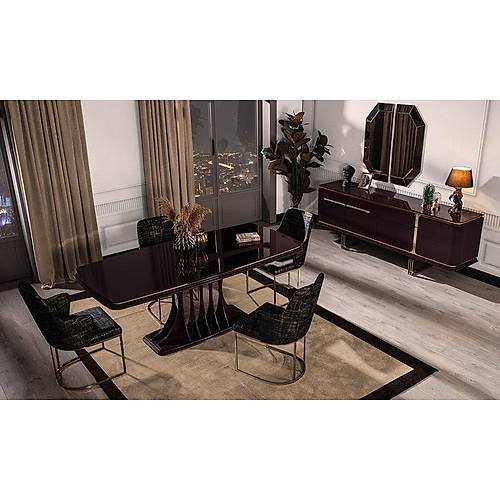 Bergama Dining Room - Plum