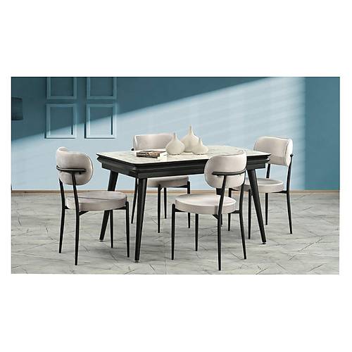 Stil 8042 Table Round Chair Set