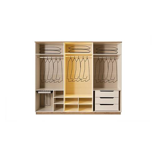 Pera Wardrobe - 6 Doors
