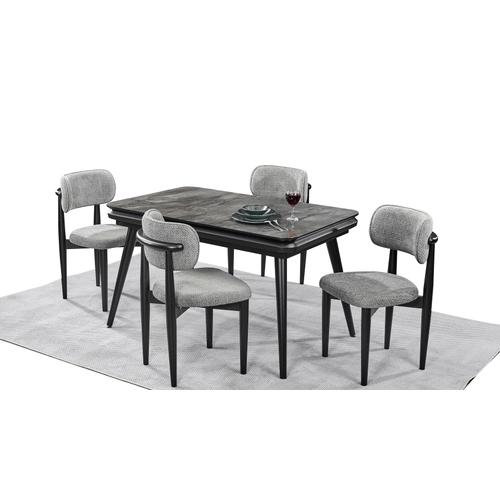 Stil 8043 Table Raw Chair Set