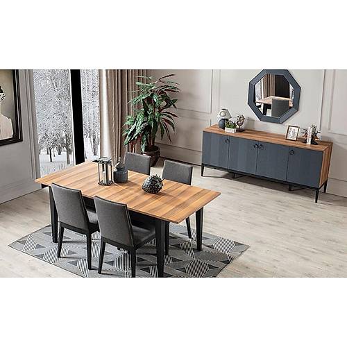 Mass Wedding Set Walnut