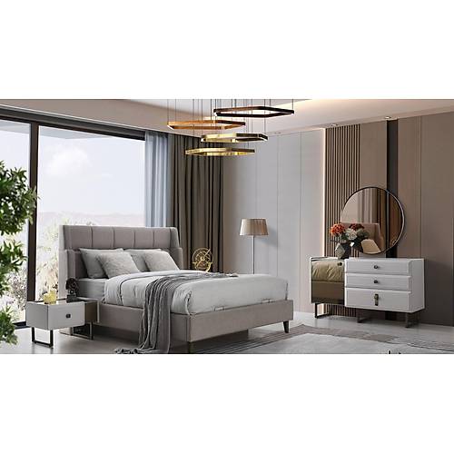 Lucca Lux Dresser and Mirror