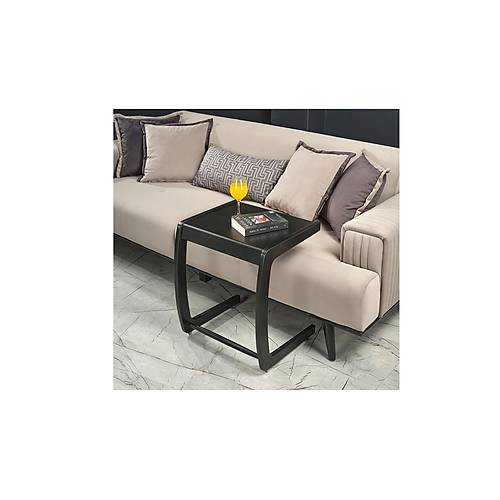 Didim Side Table 7004 Walnut