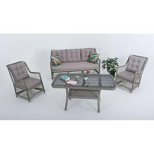 Ecem Triple Garden Set
