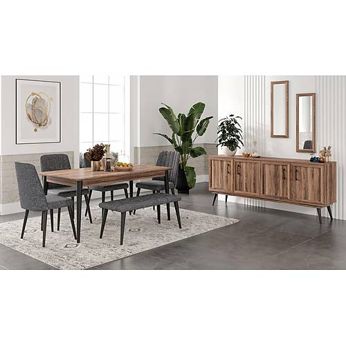 Volante Dining Room Walnut