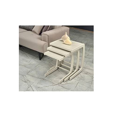 Venedik Nesting Table Beige 3078
