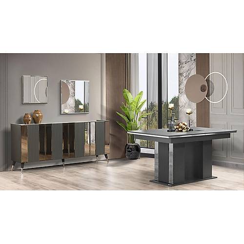 Riva Wedding Set Anthracite