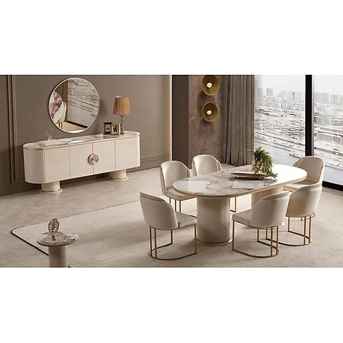 Cartier Cream Dining Room