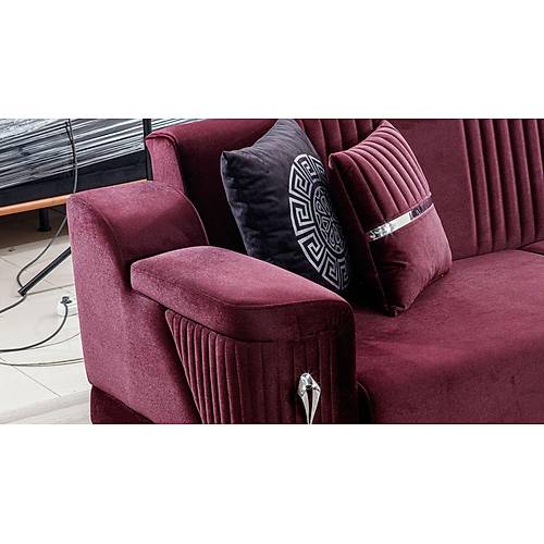 Parma Silver Sofa Set