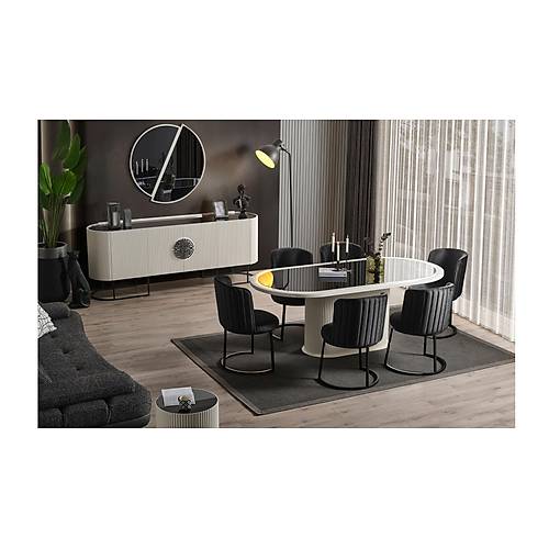 Gucci Lux Dining Room Black