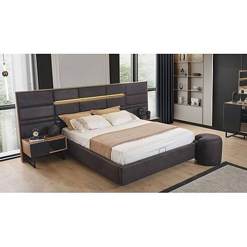 Eylul Bedstead with Base