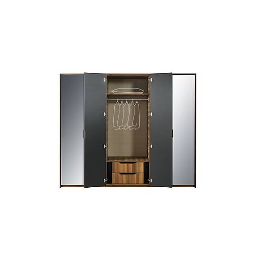 Eylul Wardrobe - 6 Doors