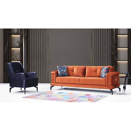 Lotus Delux Triple Sofa