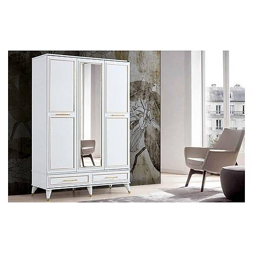 Lale Wardrobe - 3 Doors