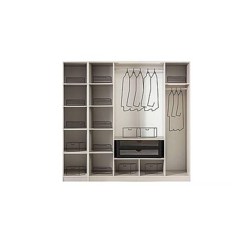 Mass Wardrobe - 6 Doors
