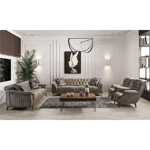 Zumrut Triple Sofa