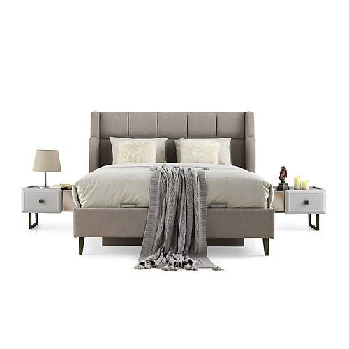 Lucca Lux Bedstead with Base