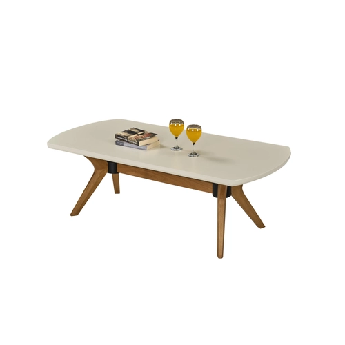 Premium Coffee Table Beige / Walnut 2119