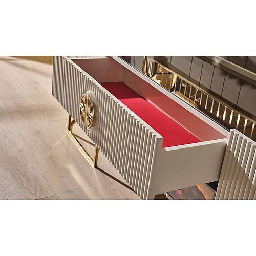Gucci Lux Dining Room - Ecru