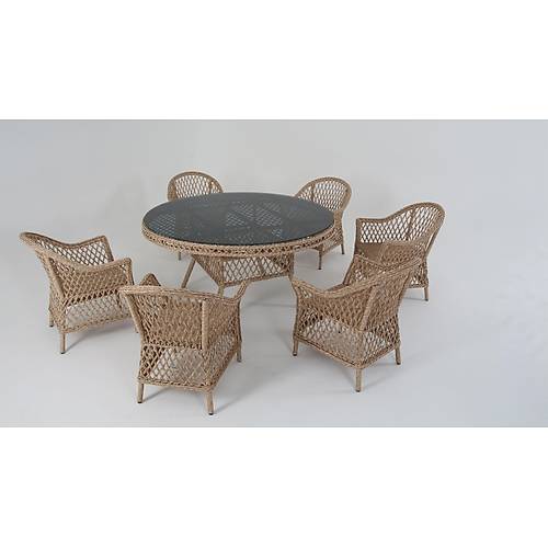 Nova 140 cm Round Garden Set