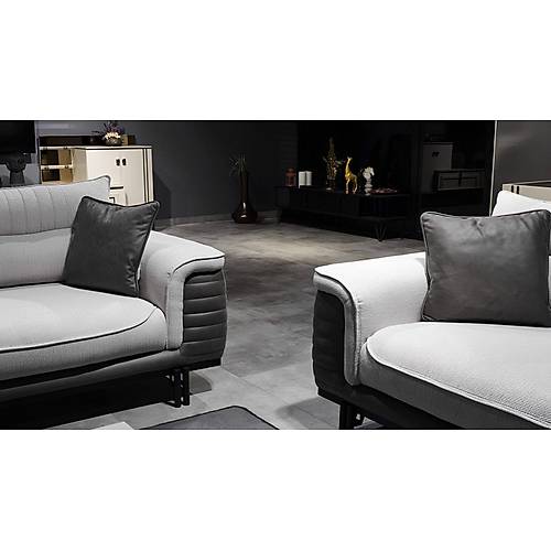Eva Linen Sofa Set