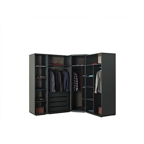 Aura 2 Door Wardrobe with Drawer