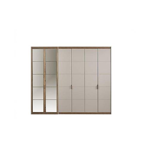 Assos Mirrored Wardrobe  - 6 Door