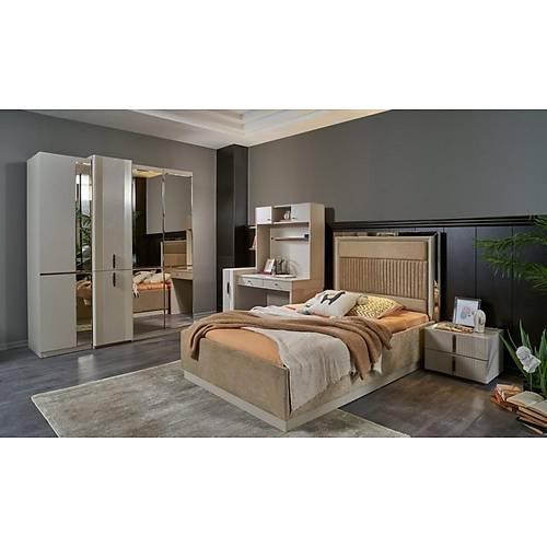 Crea Study Desk with Bookcase