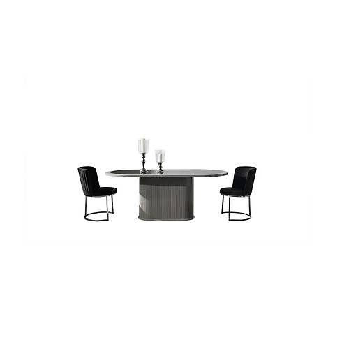 Gucci Lux Grey Dining Table Set