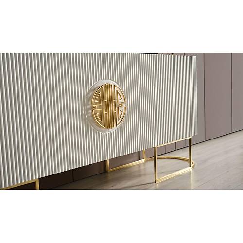 Gucci Lux Dining Room - Ecru