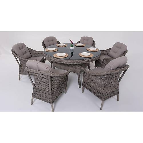 Nova 140 cm Round Garden Set