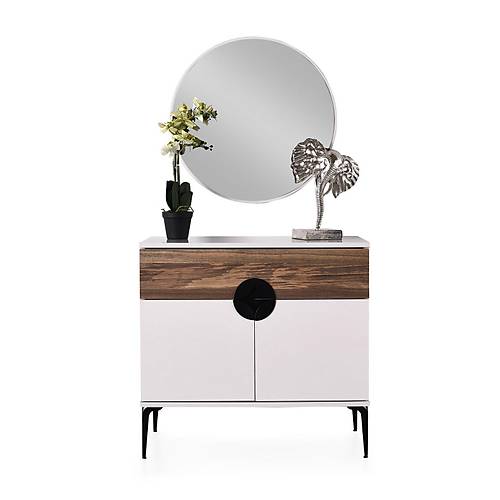 Soft Dresser and Mirror