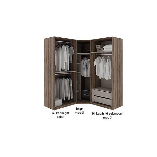 Trend Dressing Room Walnut