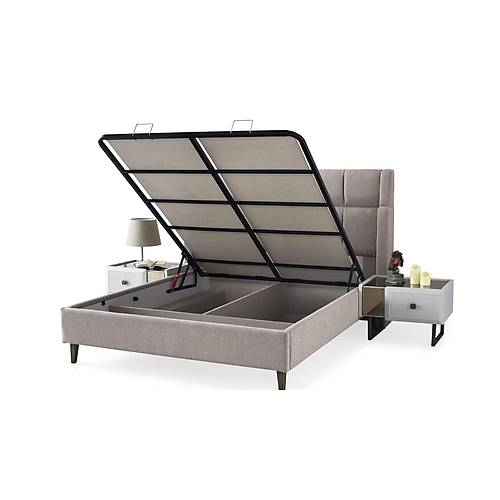 Lucca Lux Bedstead with Base