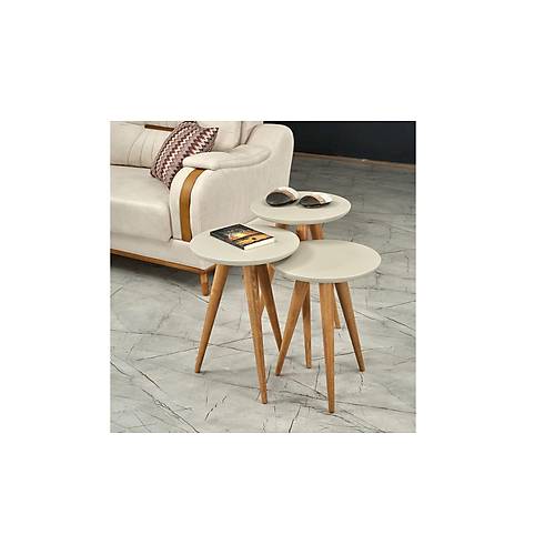 Polen Nesting Table Beige 3077