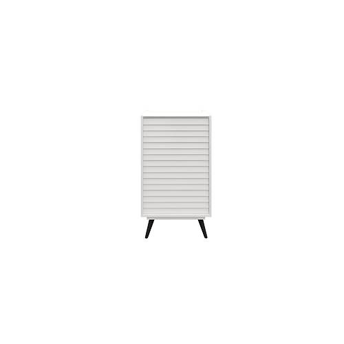 Corsa Laundry Cabinet White