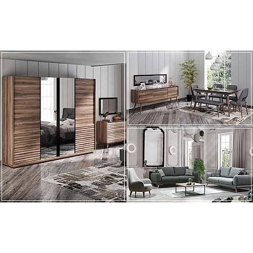 Corsa Wedding Set Walnut