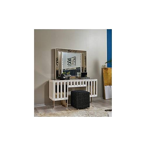 Diamond Lux Dresser and Mirror