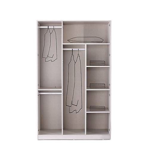 Soft Wardrobe - 3 Door