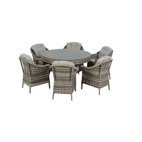 Nova 140 cm Round Garden Set