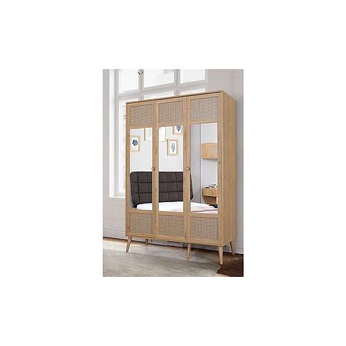 Monaco Wardrobe - 3 Door