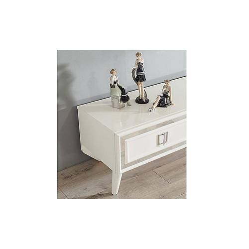 Gloria TV Unit Ecru