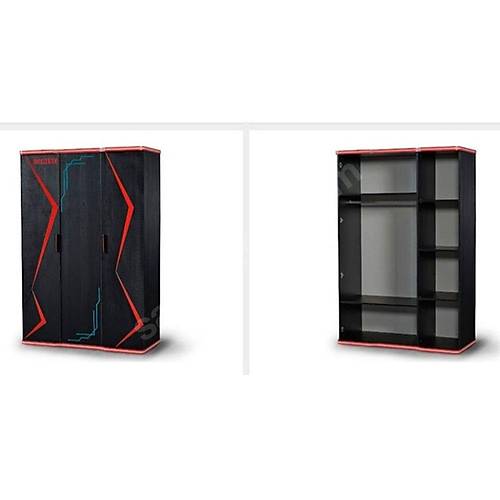 Athena Wardrobe - 3 Door