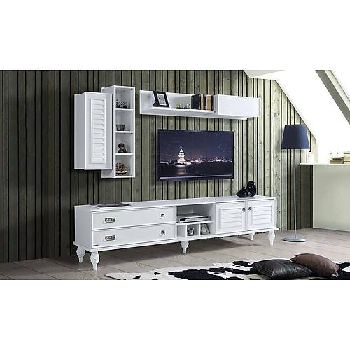 �mza TV Unit White