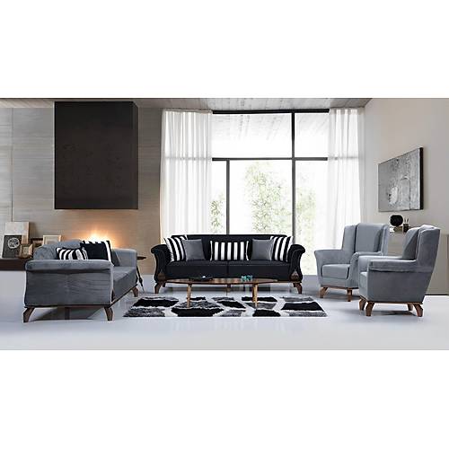 Damla Plus Sofa Set